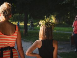 Łódź. Noc Kupały na Stawach Stefańskiego w Łodzi