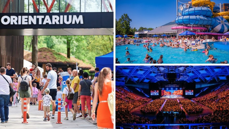 Łódź. Orientarium Zoo Łódź, Aquapark Fala i Atlas Arena