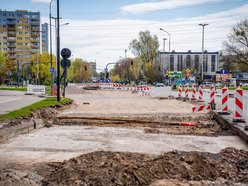 Łódź. Remont Wielkopolskiej. Mogą układać pierwszą warstwę asfaltu