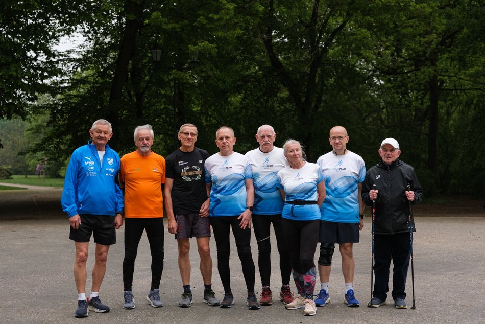 Łódź. Sport nie pyta o wiek! Biegacze z Rysio Team Łódź są tego przykładem!