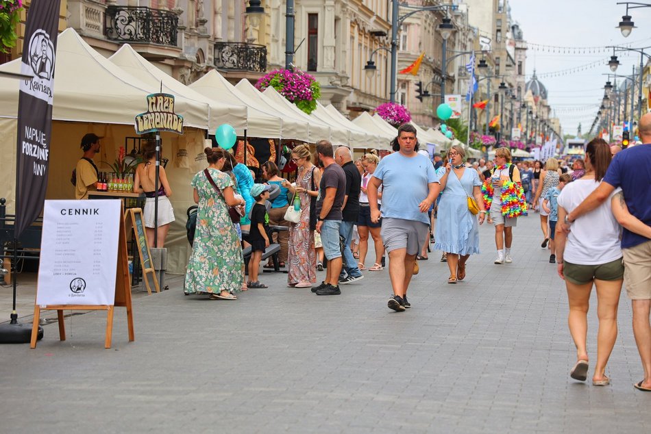 601. Urodziny Łodzi na ul. Piotrkowskiej