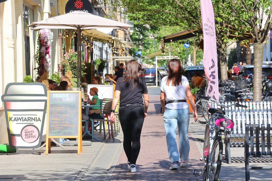 Lato zawitało na Piotrkowską i plac Wolności. To gorący weekend w Łodzi