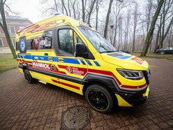 Łódź. Nowa karetka dla Miejskiego Centrum Medycznego „Jonscher”