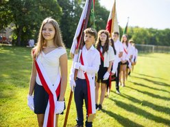 Rozpoczęcie roku szkolnego w Szkole Podstawowej nr 61 w Łodzi. Była niespodzianka