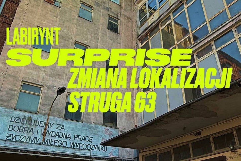 Labirynt pełen niespodzianek. Muzyczny festiwal w industrialnych wnętrzach!