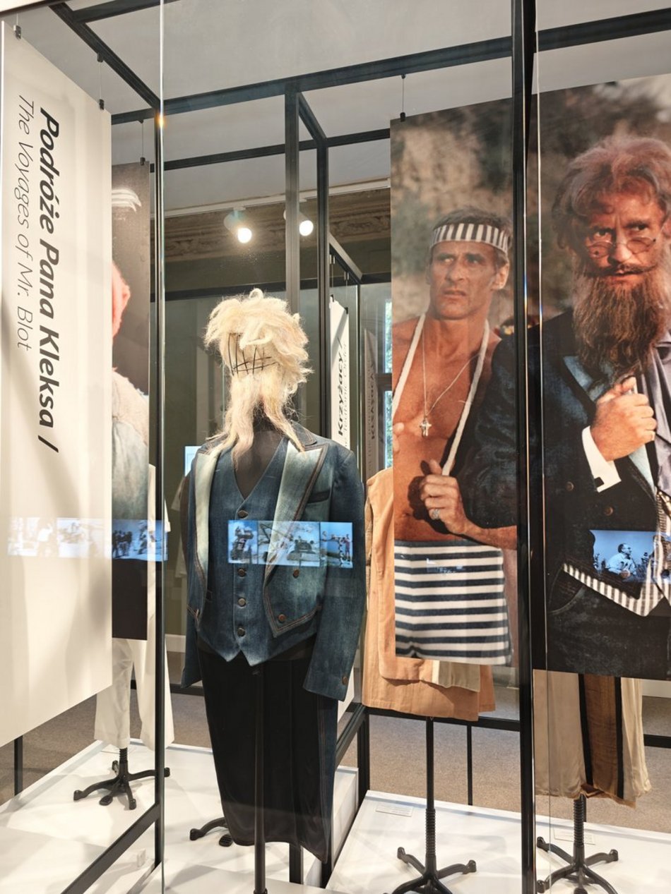 Kostiumy użyte w filmie w Muzeum Kinematografii w Łodzi