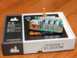 EC1 Łódź z klocków Lego, model autorstwa Michała Dudy