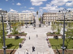 Łódź. Plac Wolności