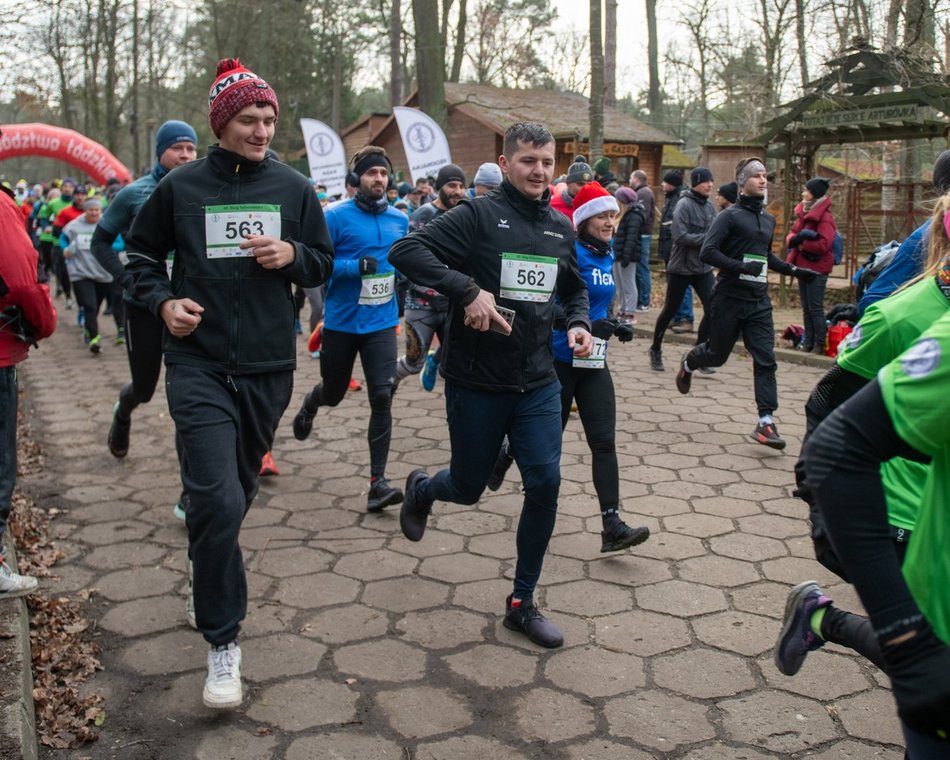 Łódź. Bieg Sylwestrowy w Arturówku