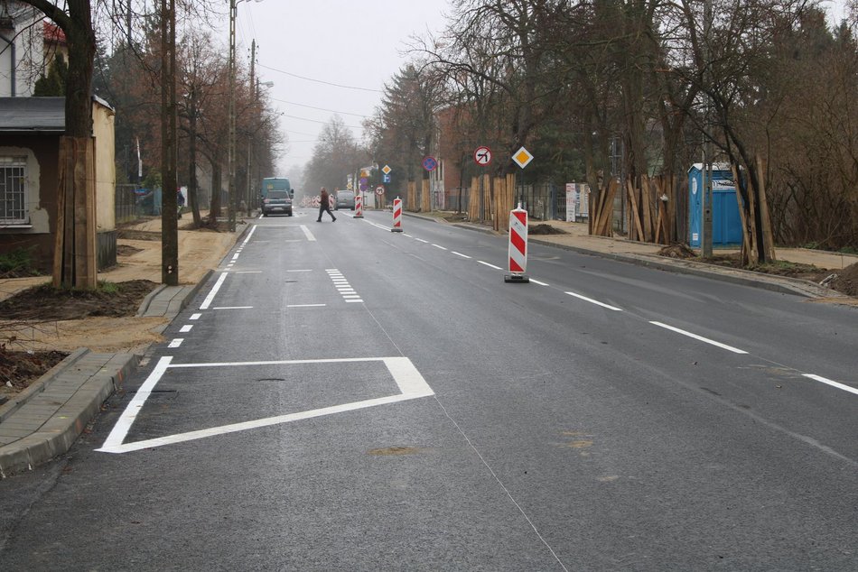 Łódź. Ulica Dubois w Łodzi po remoncie