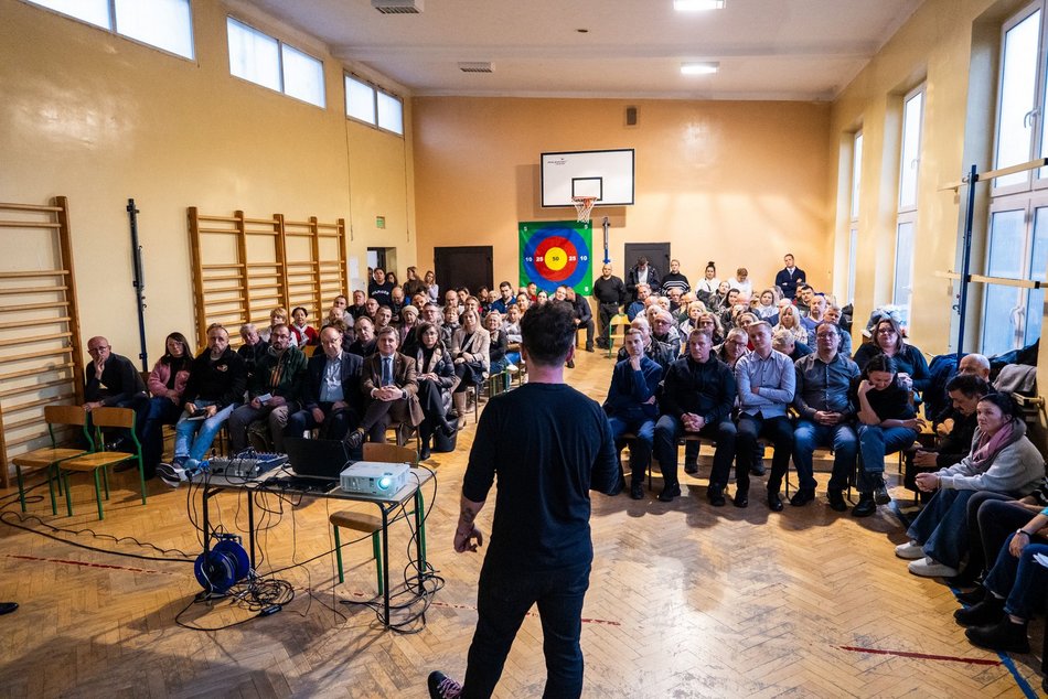 Łódź. Spotkanie z mieszkańcami