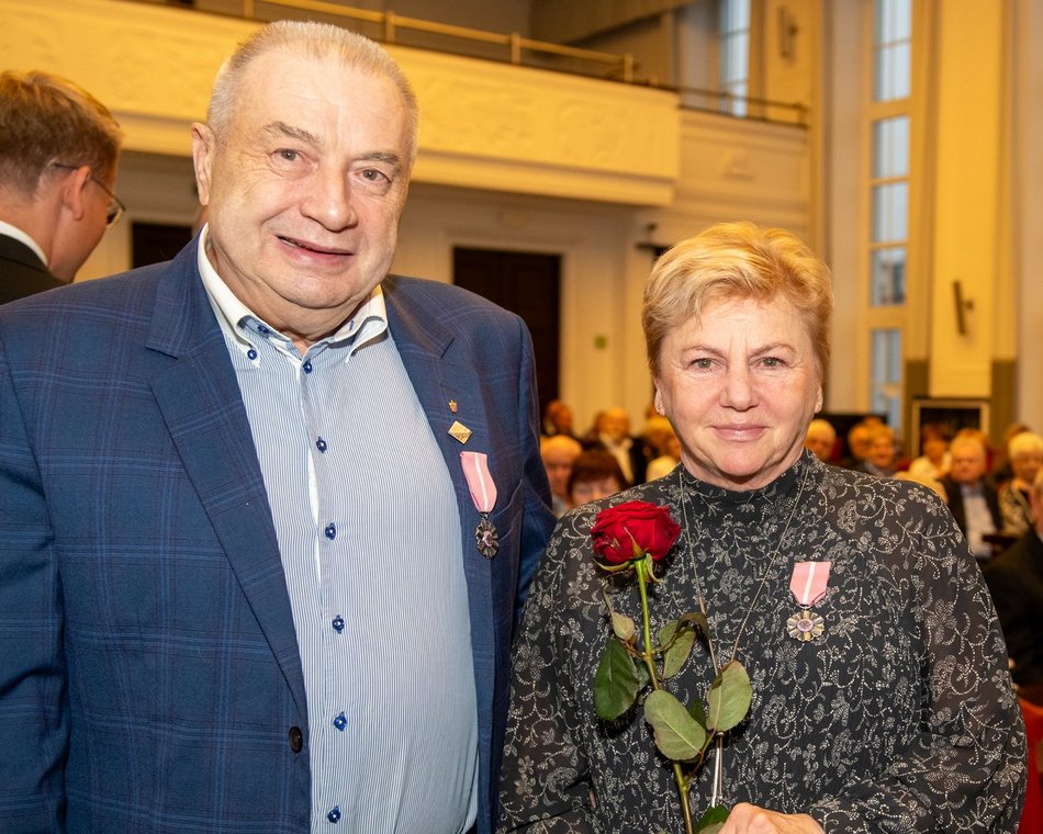 Medale dla małżeństw z Łodzi