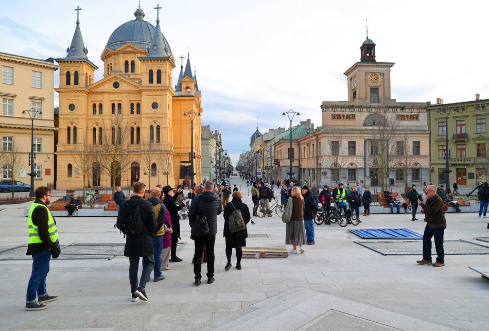 Społeczny odbiór placu Wolności
