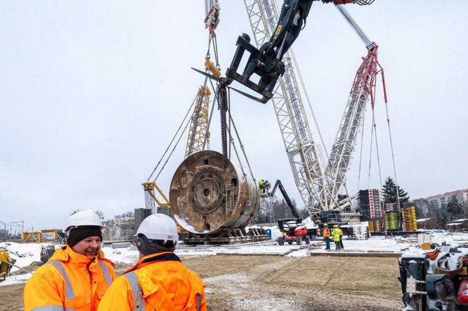 Tunel pod Łodzią. Tarcza Faustyna zmienia kierunek