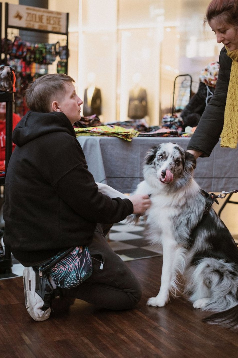 Łódź. Psi Targ w Manufakturze