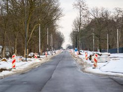 Łódź. Remont Szczecińskiej pomimo niekorzystnej pogody