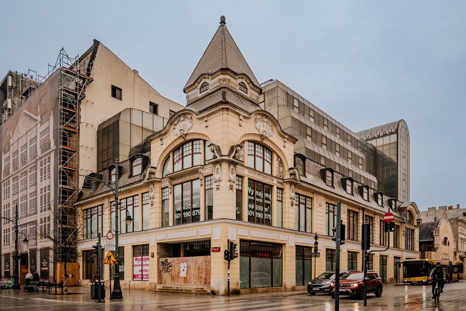 dawne centrum handlowe w Łodzi