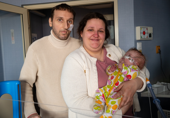 Łódź. Cud w Matce Polce w Łodzi! Mała Maja miała małe szane na przeżycie, ale właśnie wróciła do domu