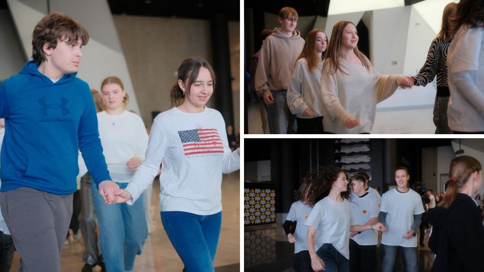 Łódź. Licealiści z Łodzi zatańczyli Belgijkę! Wielkie świętowanie Międzynarodowego Dnia Licealisty