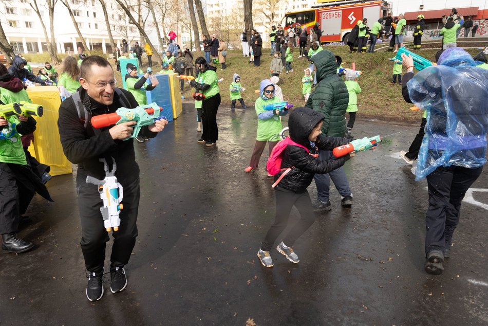 Łódź. Lany Poniedziałek na Manhattanie w Łodzi. Tak Łodzianie celebrowali śmigus-dyngus!