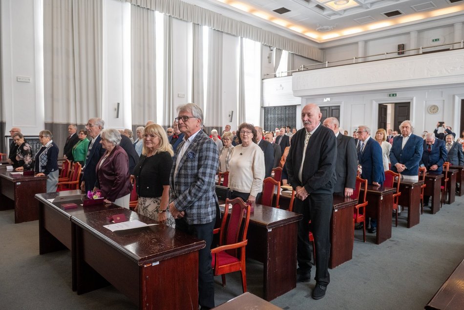 Łódź. Medale za długoletnie pożycie małżeńskie. Ich miłość przetrwała pół wieku!