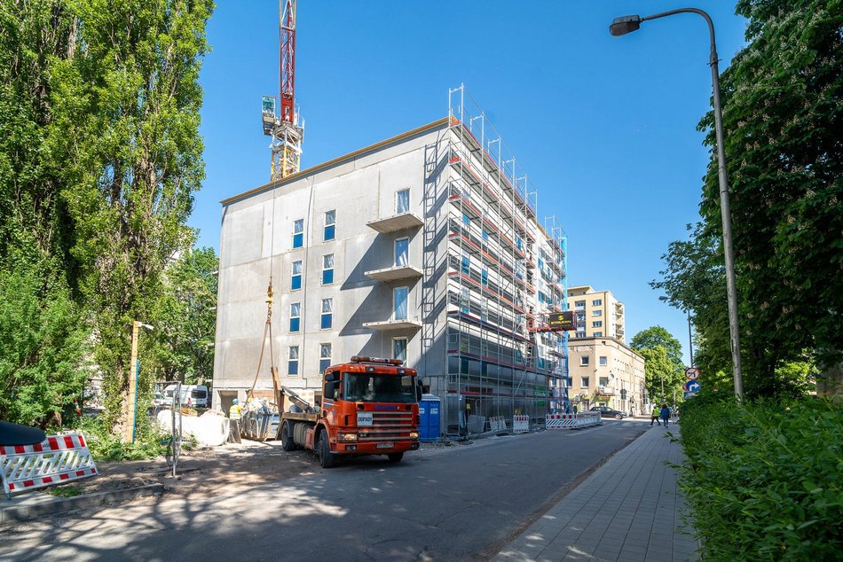 Łódź. Nowe mieszkania miejskie przy Młynarskiej w Łodzi