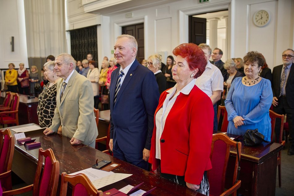 Małżeństwa z Łodzi uhonorowane medalami za wieloletnie pożycie