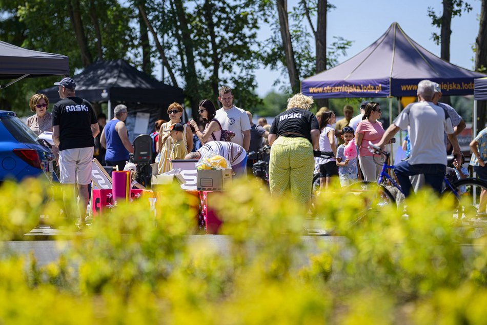 Łódź. Piknik otwarcia Szczecińskiej w Łodzi wielkim hitem. Tłumy łodzian bawią się świetnie