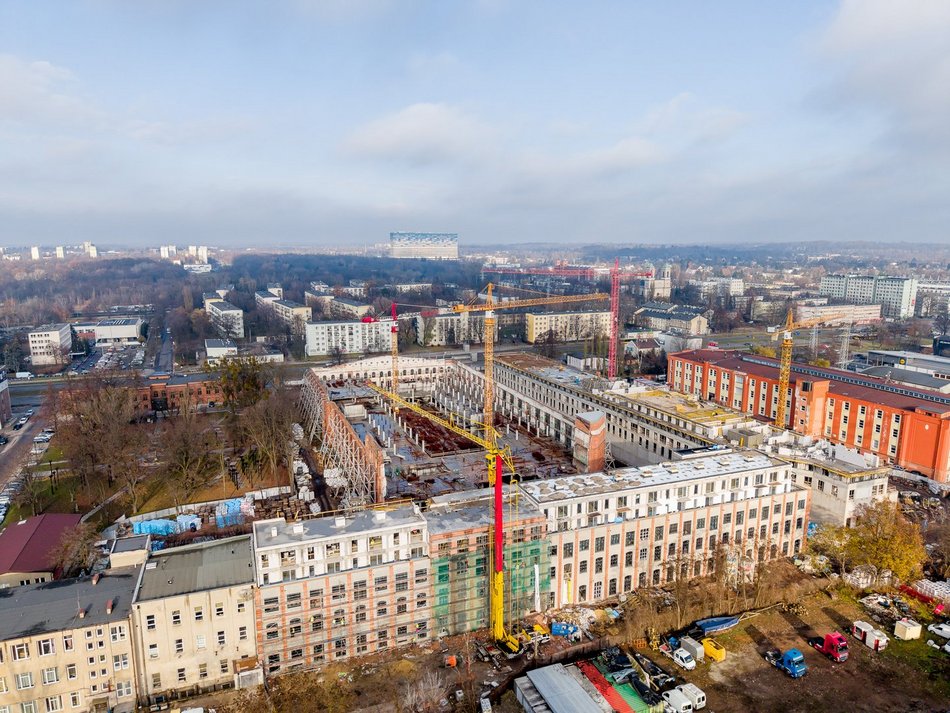 WIMA w Łodzi zmienia się z dnia na dzień