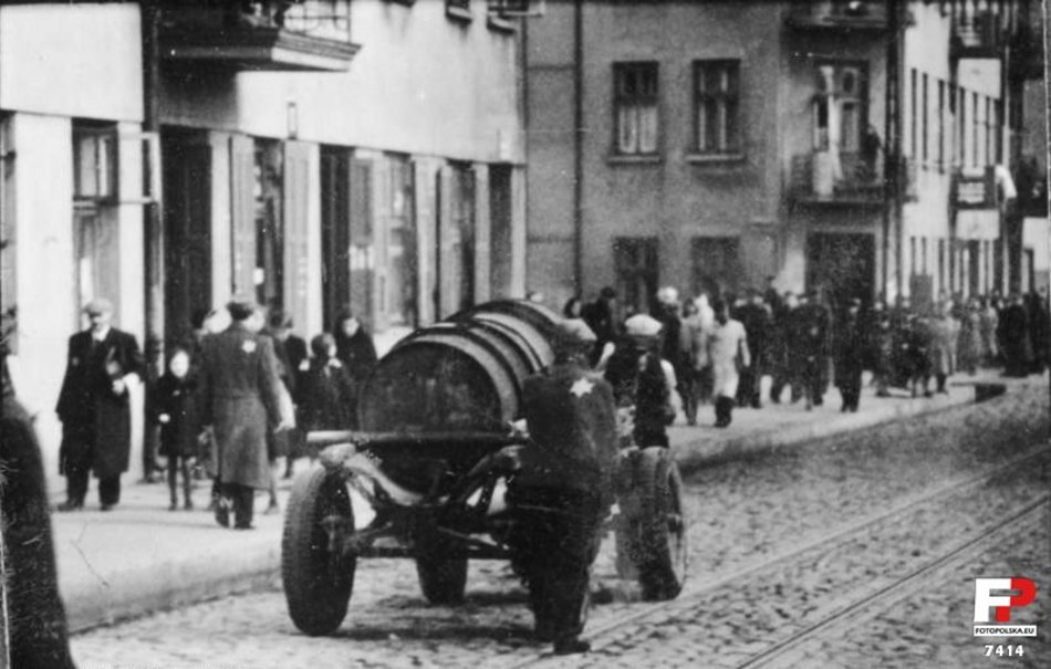 Ulica Wojska Polskiego 78-82 - 1940 r.