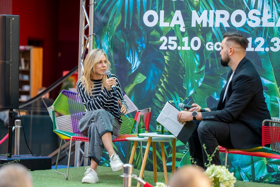 Łódź. Aleksandra Mirosław w Manufakturze. Złota medalistka olimpijska spotkała się z fanami