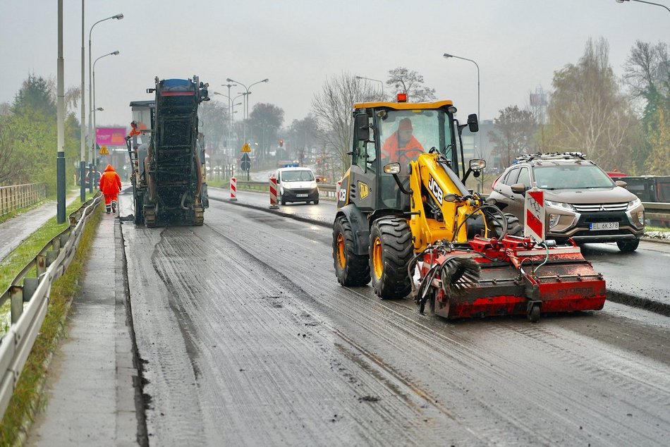 Łódź. Większy zakres remontu Brzezińskiej