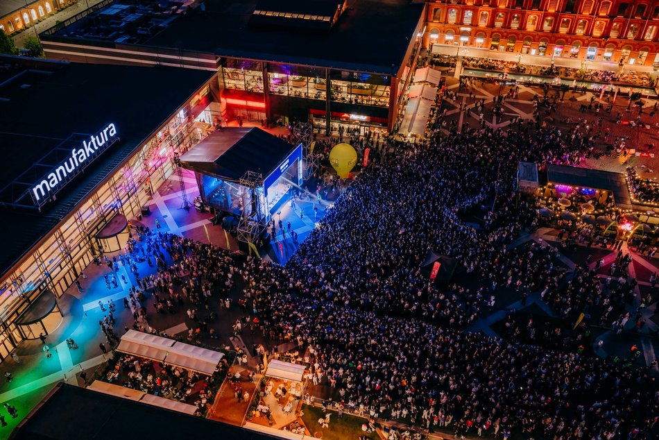 Spektakularne zdjęcia z before party Łódź Summer Festival 2025. Ale kadry!