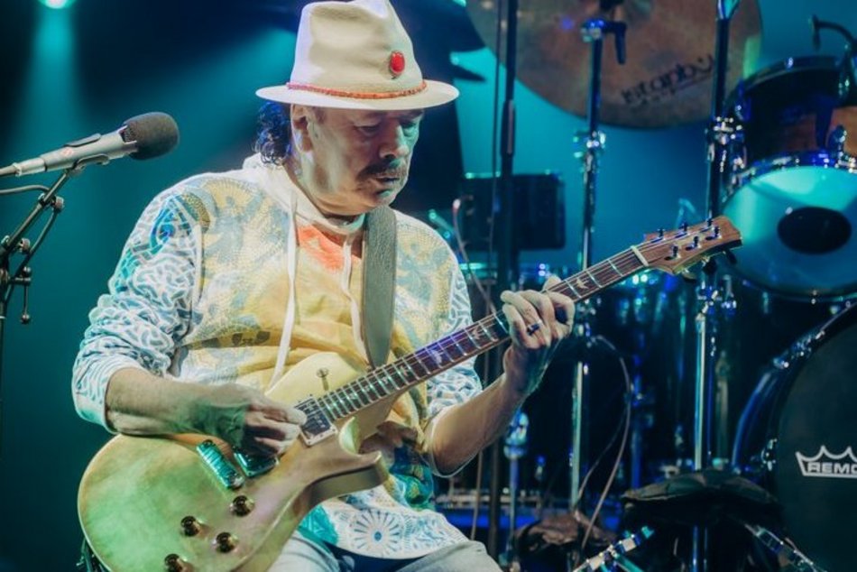 Carlos Santana wystąpił w Łodzi. Byłeś? Odszukaj się w galerii