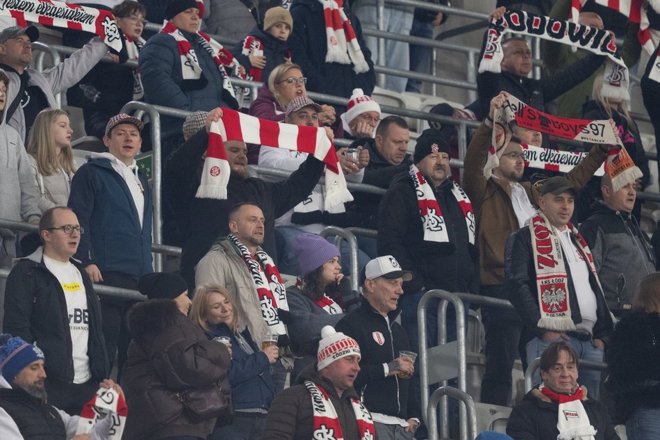 Kibice na meczu ŁKS Łódź z Miedzią Legnica. Odszukaj się w naszej galerii