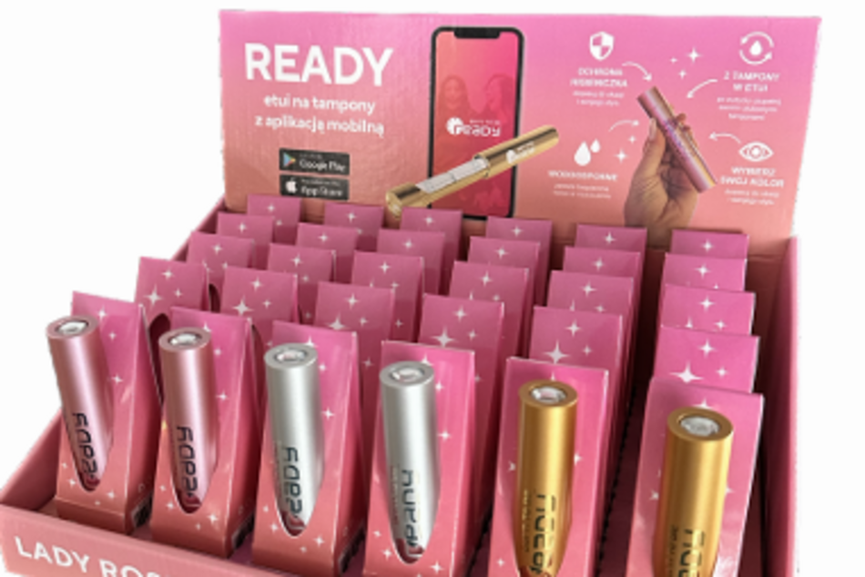 Etui na tampony READY. Startup, który będzie rozwijał się w Łodzi!