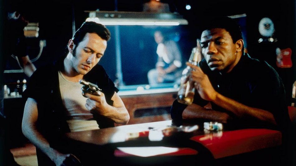 Łódź. Kadr z filmu Mystery Train