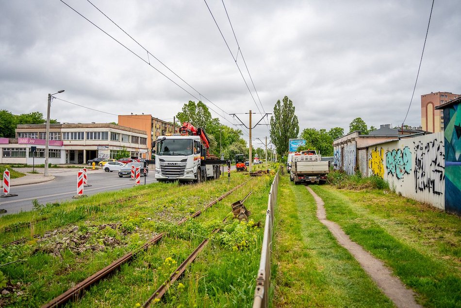 Tramwaje MPK Łódź wrócą na Chojny. Prace przy Kilińskiego nie zwalniają tempa