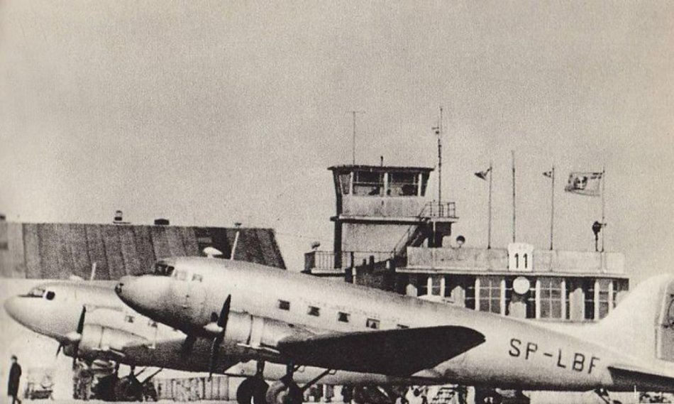 Lotnisko w Łodzi kończy 100 lat! Zobacz, jak wyglądało dawniej!