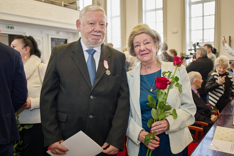 Małżeństwa z Łodzi uhonorowane medalami za wieloletnie pożycie