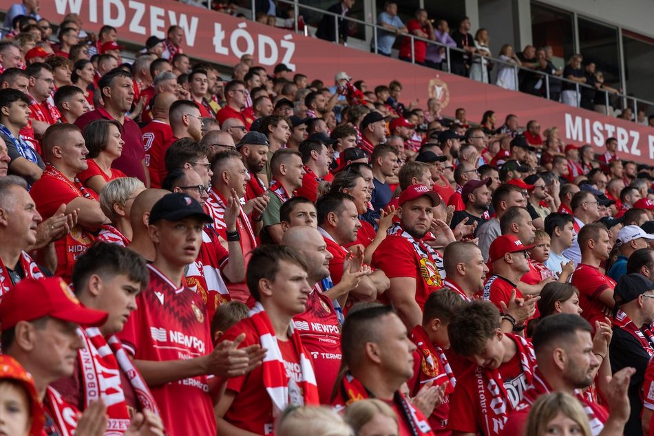 Łódź. Kibice na meczu Widzewa Łódź z Zagłębiem Lubin. Byłeś? Odszukaj się w galerii