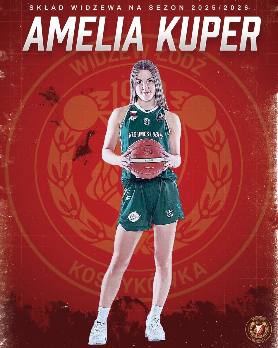 Dzika kartka dla koszykarek Widzewa Łódź! Łodzianki kompletują skład na 1. ligę