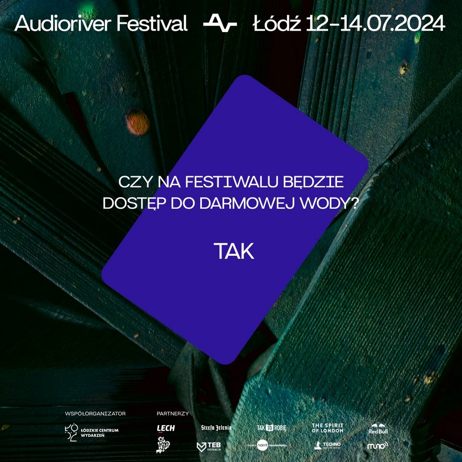 Audioriver 2024 w Łodzi