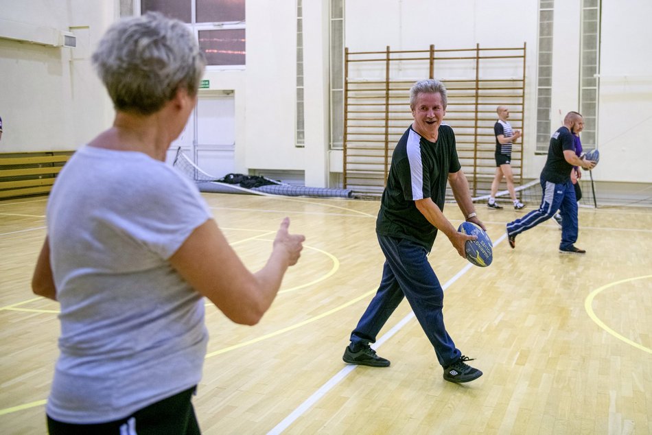 Chodzone rugby dla seniorów