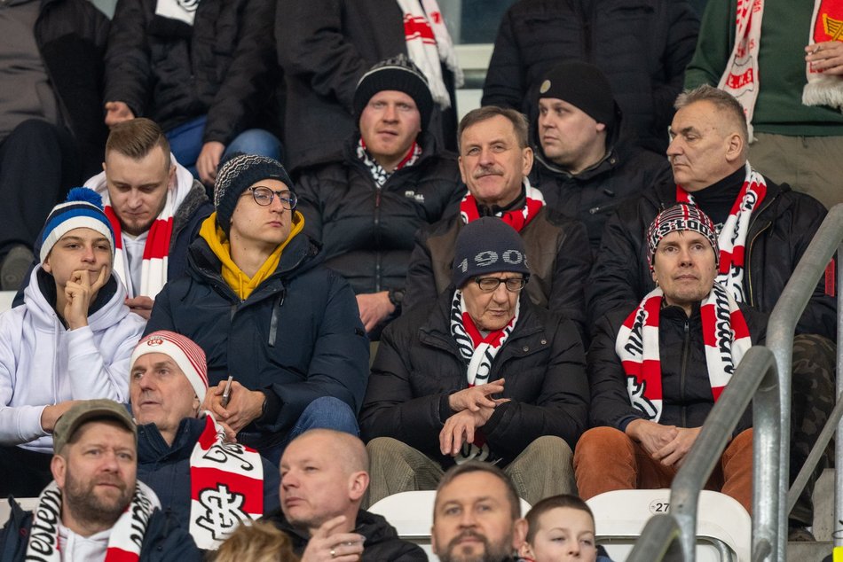 Kibice na meczu ŁKS Łódź z Miedzią Legnica. Odszukaj się w naszej galerii
