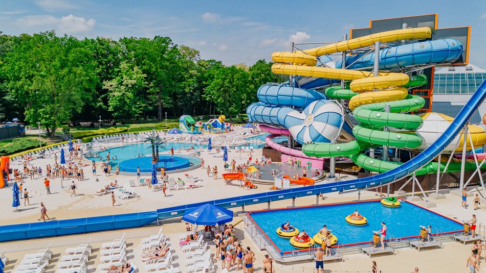 Łódź. Aquapark Fala