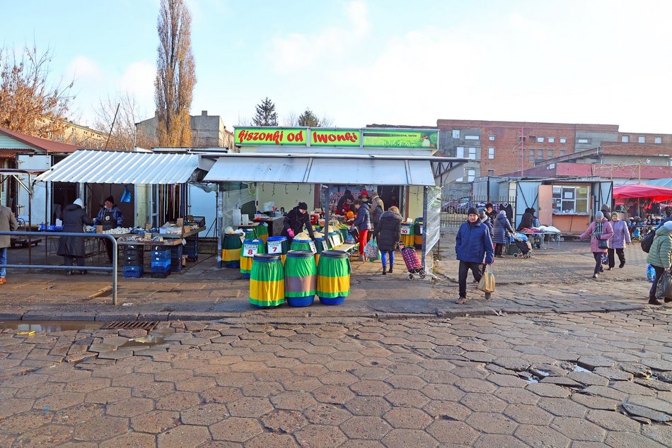 Łódź. Kiszonki u Iwonki