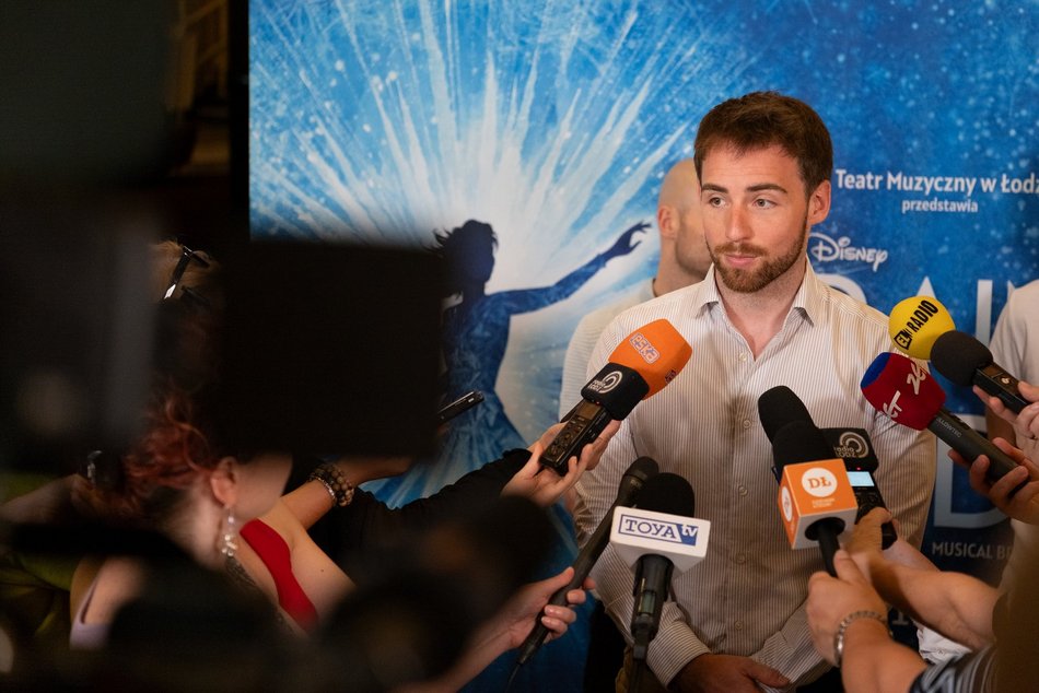 Łódź. Casting do „Krainy lodu"