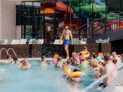Lany poniedziałek w Aquaparku Fala. Tam wody nie brakowało!