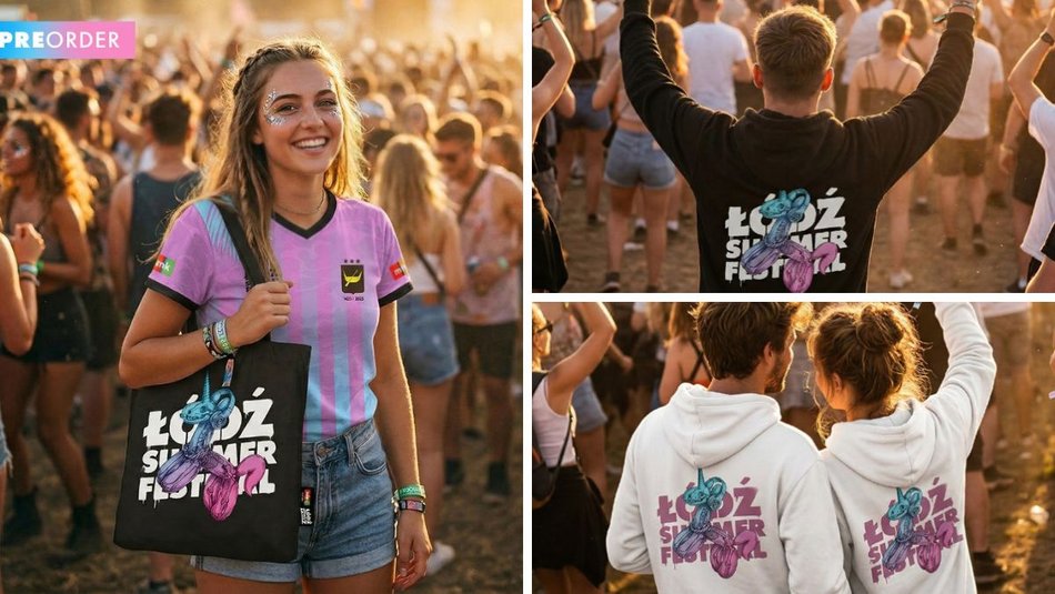 Łódź. Oficjalny merch na Łódź Summer Festival 2026
